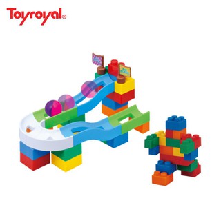 Bộ xếp hình cầu trượt Toyroyal