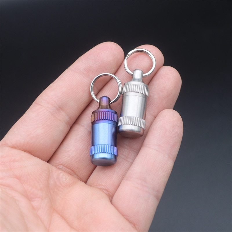 Hộp Đựng Thuốc Bằng Titan Nguyên Chất Chống Nước Chống Ẩm