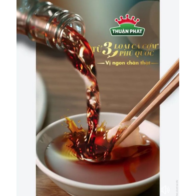 Nước Mắm Thuận phát 60 độ đạm 490ml