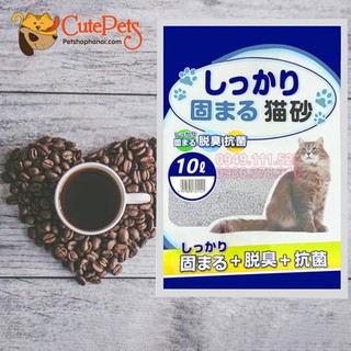 Cát vệ sinh Nhật Bản Cat Litter 10L dành cho mèo - Phụ kiện thú cưng Pet Shop Hà Nội