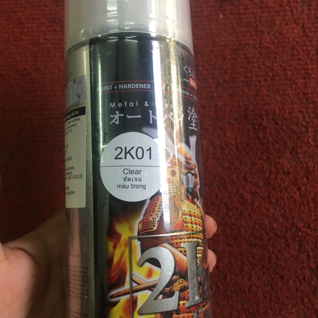 Sơn bóng 2k01 của samurai