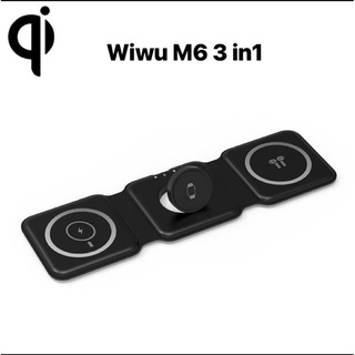 Đế sạc ko dây magsage Wiwu Power Air M6 3in1