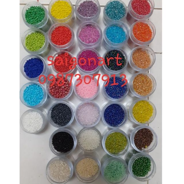 100g HẠT CƯỜM TẤM, TRANG TRÍ (Loại 2mm)