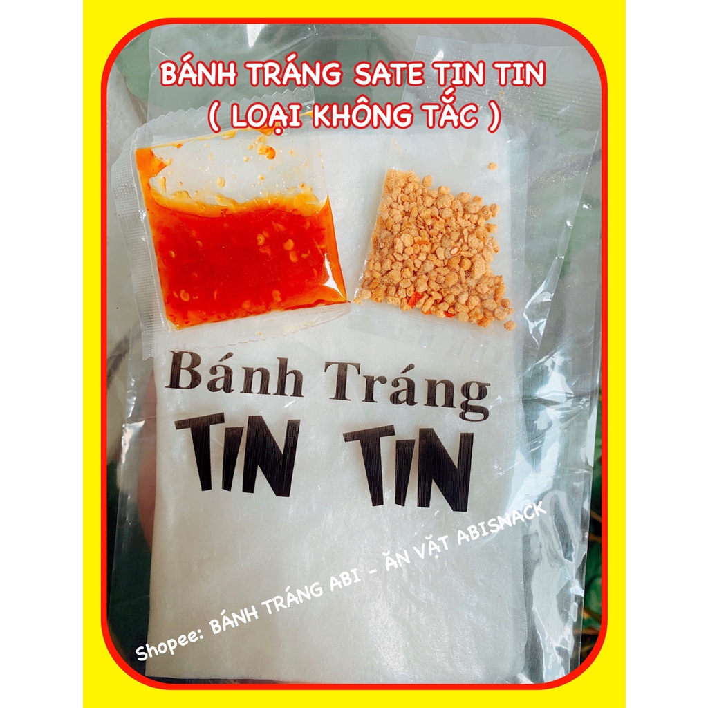 Bánh tráng me Hồng Hạnh đậu phộng hành phi chấm sốt chua ngọt - Hàng tận xưởng không qua trung gian