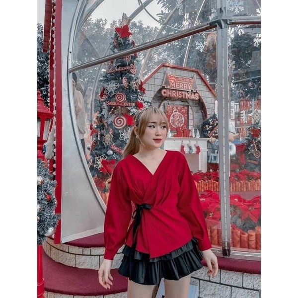 Áo đỏ cho mùa noel xịn xò lun 65-90ký