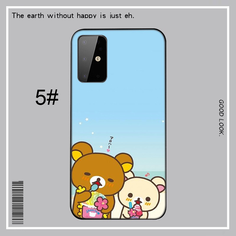 Samsung Galaxy A9 A8 A7 A6 Plus A8+ A6+ 2018 A5 A3 2016 2017 Casing phone Soft Case QL45 Rilakkuma Bears