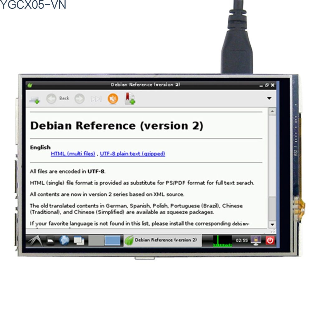 Màn Hình Cảm Ứng Lcd 3.5 Inch Tft 480x320 Tft Cho Raspberry Pi Model 4b / 3b + / 3b / 2b | BigBuy360 - bigbuy360.vn