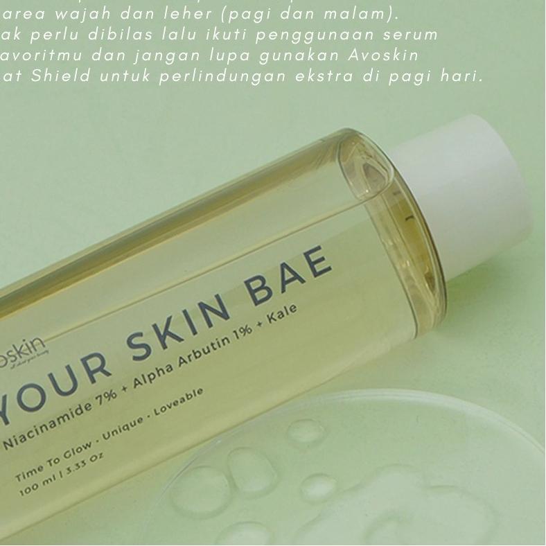 ✲ Nước Hoa Hồng Avoskin YOUR SKIN BAE SERIES 7% + ALPHA ARBUTIN 1% + KALE ▼ | BigBuy360 - bigbuy360.vn