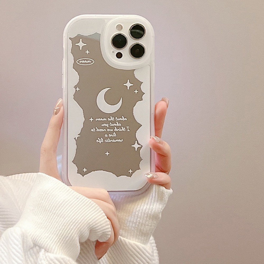 Phù Hợp Ốp Điện Thoại tpu Tráng Gương Chống Sốc Cho iPhone 13 13pro 13prm 11 7Plus 8Plus Xr XS 13 12 Pro Max