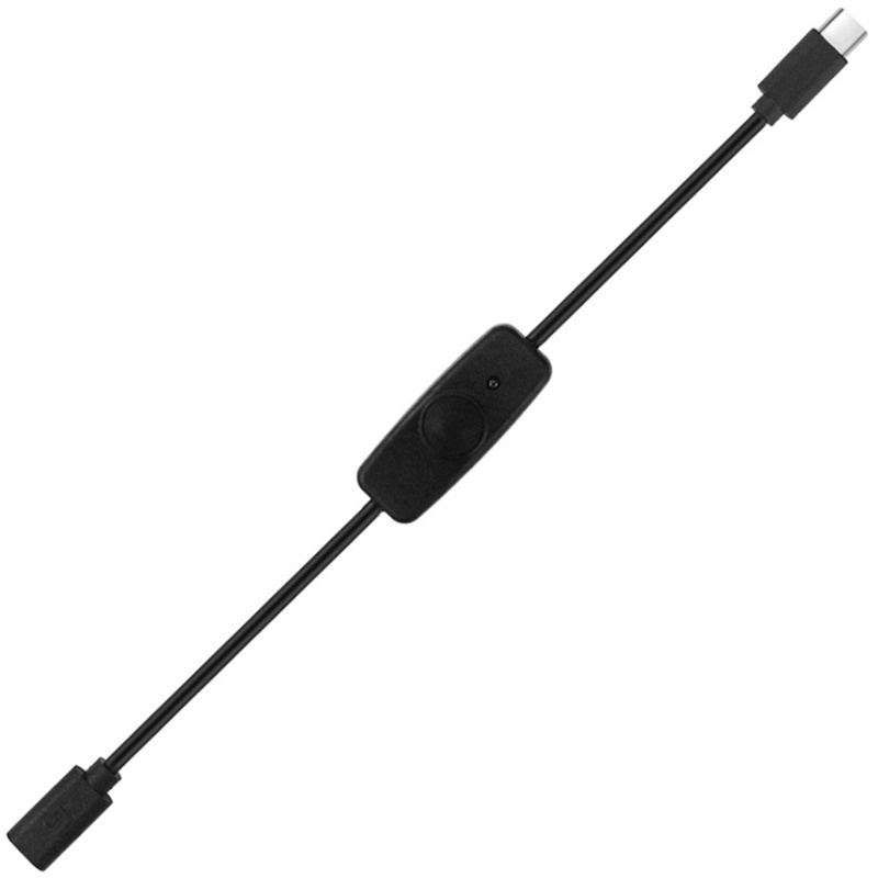 Set 2 Dây Cáp Chuyển Đổi USB Type C Có Đèn Báo Cho Raspberry Pi 4B