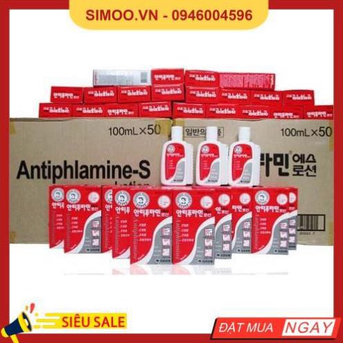 GÍA SỈ 1 THÙNG (50 LỌ) DẦU NÓNG HÀN QUỐC ANTIPHLAMINE