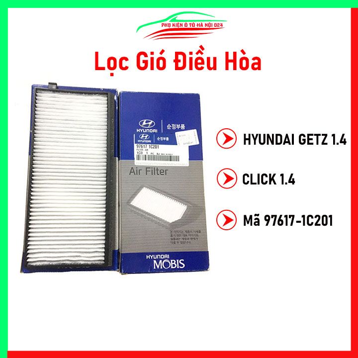 Lọc Gió Điều Hòa HYUNDAI GETZ 1.4, CLICK 1.4 Mã 97617-1C201
