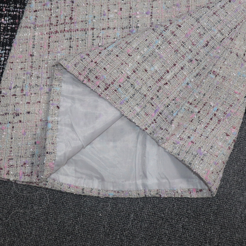 ENCOUNTER Women's Skirt Korean High Waist Thin Tweed Bag Hip | BigBuy360 - bigbuy360.vn