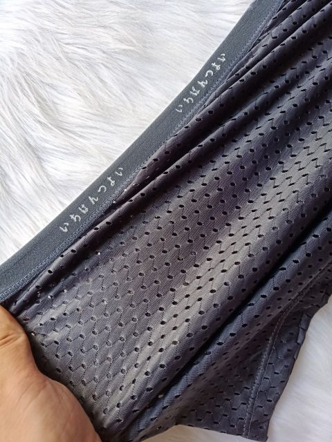 Hộp 5 sịp muji đùi nam thông hơi cao cấp kháng khuẩn, Set 5 sịp đùi nam lưới thông hơi - Hàng đẹp