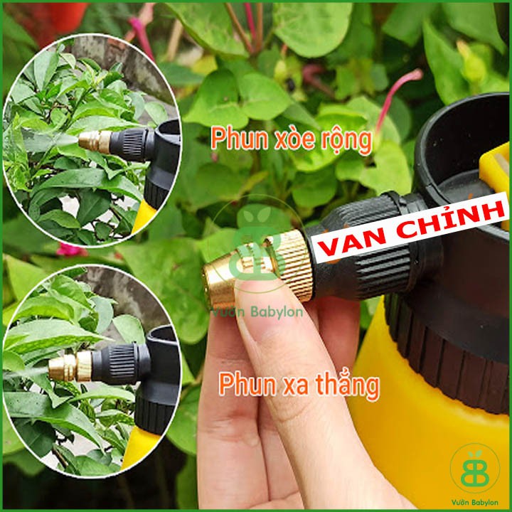 Bình Tưới Cây Phun Sương DUDACO 2Lít - Bình Xịt Tưới Cây Phun Sương