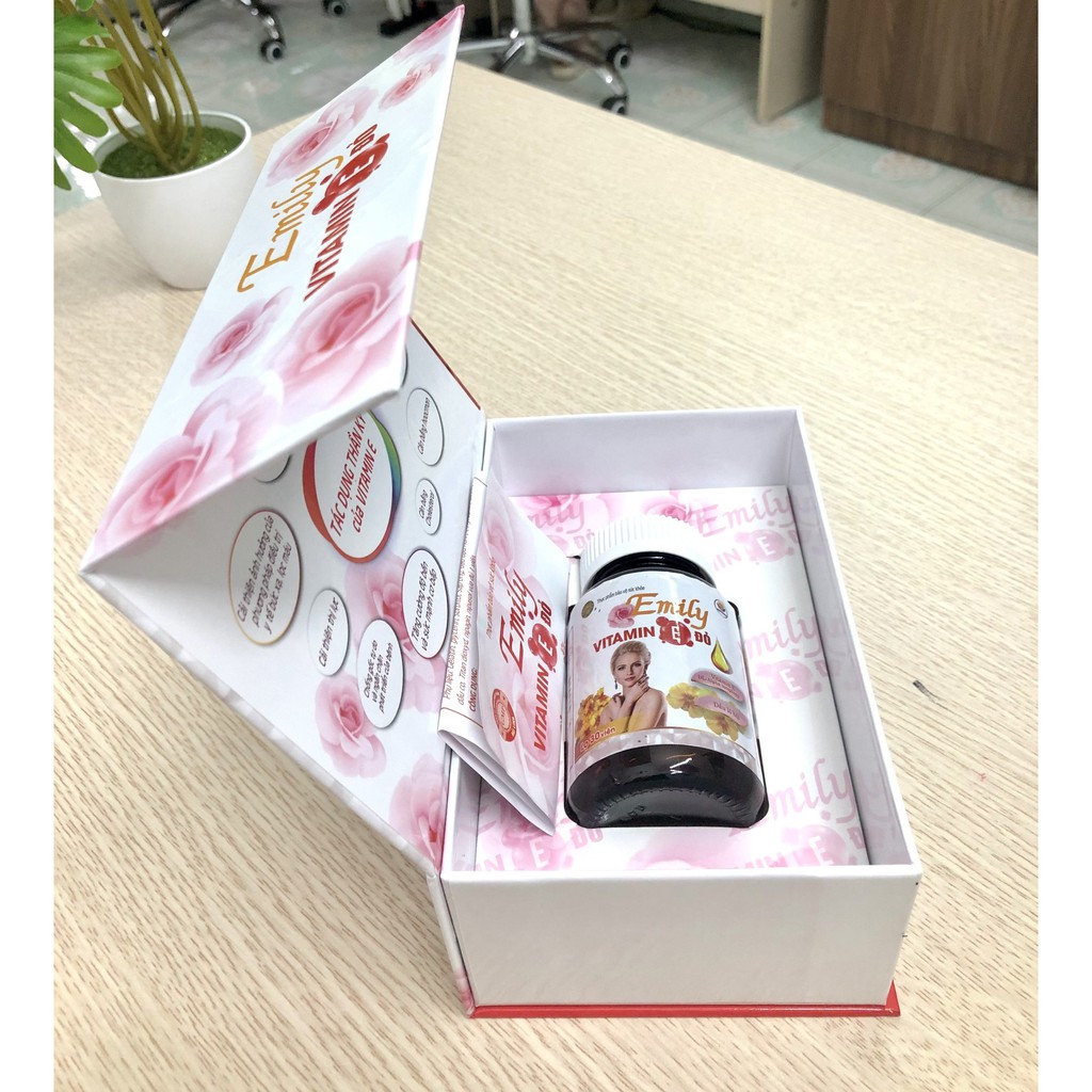 [HÀNG CHÍNH HÃNG] - VITAMIN E ĐỎ - Bổ Sung Vitamin E Đỏ, Làm Sáng Da Đẹp Da, Chống Lão Hóa Da 30v | BigBuy360 - bigbuy360.vn