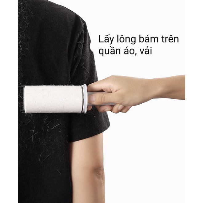 Cây lấy lông chó mèo trên quần áo Petkit (gồm hộp chứa), cây dính lông vật dụng