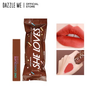 Son Kem Màu Lì DAZZLE ME Lâu Trôi Không Dính 2g Tiện Dụng