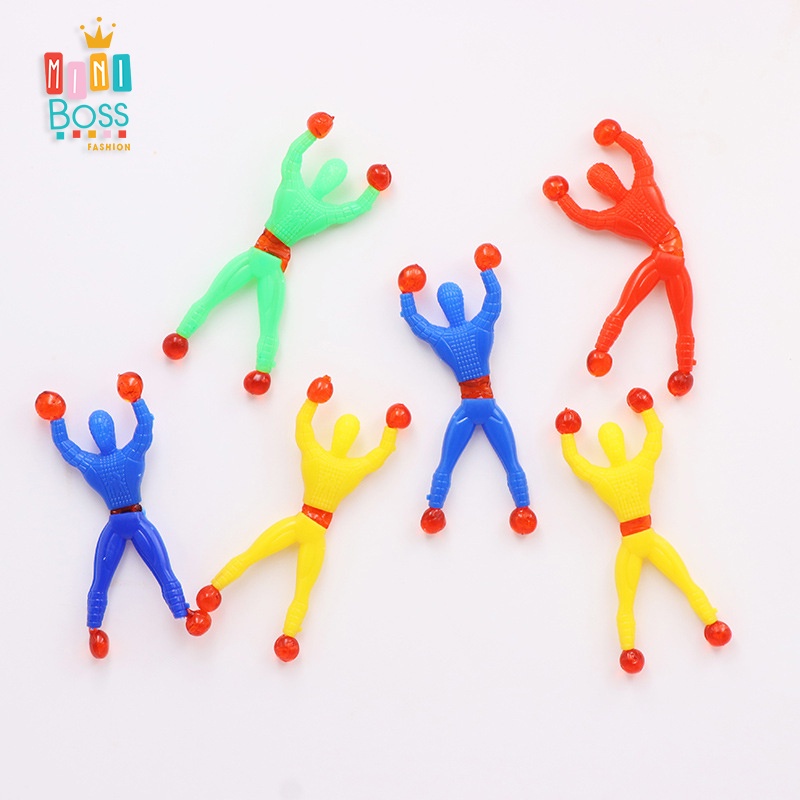 Đồ chơi người nhện leo tường, siêu nhân leo tường giảm căng thẳng