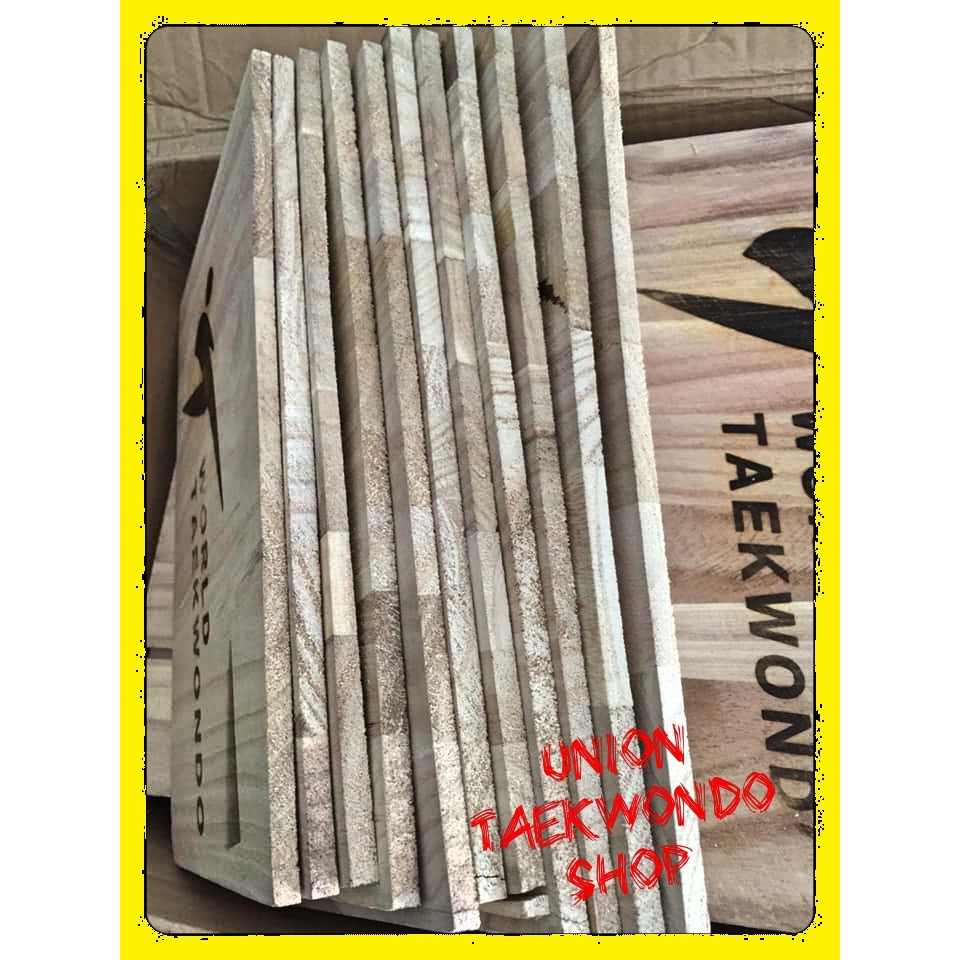 SET 10 Ván Gỗ Công Phá Tập Luyện Biểu Diễn Taekwondo Các Môn Võ Thể Thao x UnionTaekwondoSHOP