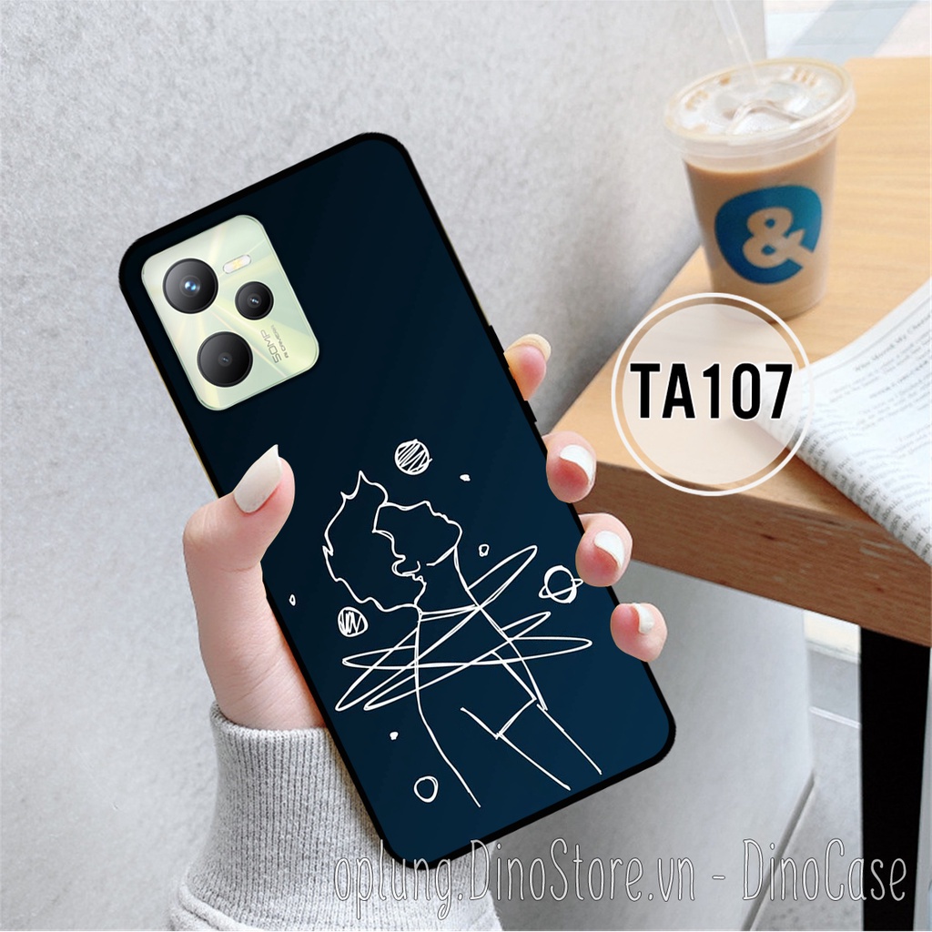 Ốp điện thoại Realme C35 / Narzo 50A Prime - Ốp lưng nhựa viền silicon in hình vũ trụ ngân hà.
