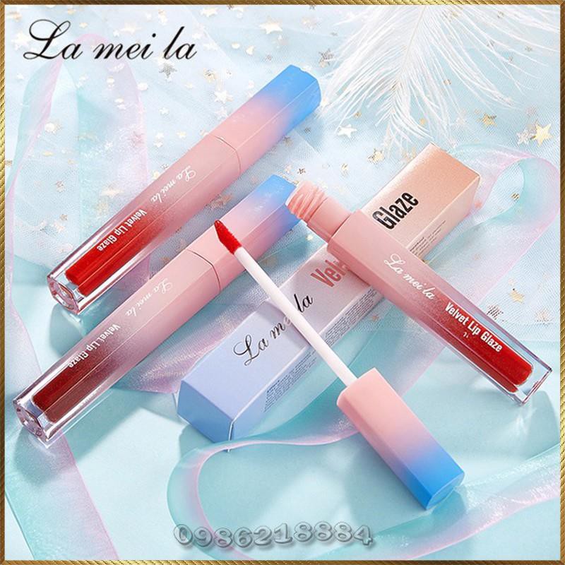 Son kem Lameila Velvet Lip Glaze LVG6