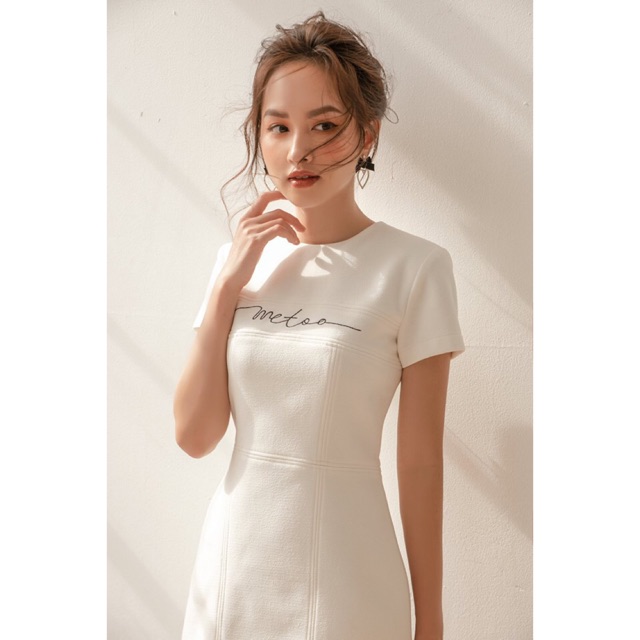 Đầm dự tiệc thanh lịch trắng tinh khôi Classic | BigBuy360 - bigbuy360.vn