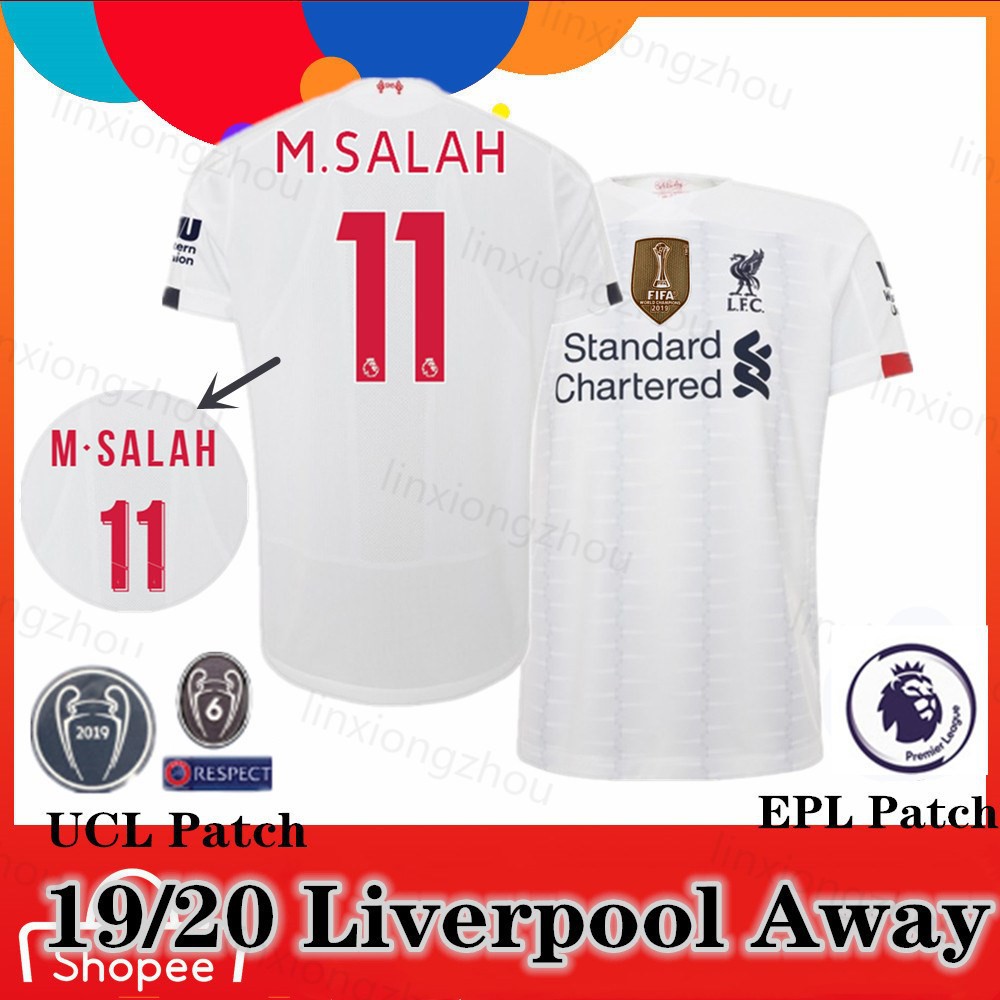 Top Quality 19/20 Liverpool Away Jersi Soccer Jersey Football Jersey