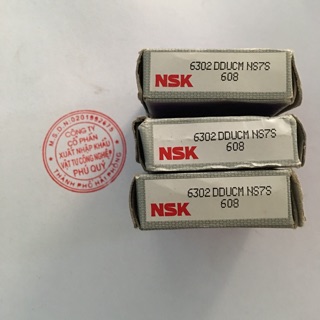 Vòng bi, bạc đạn NSK 6302 DDUCM