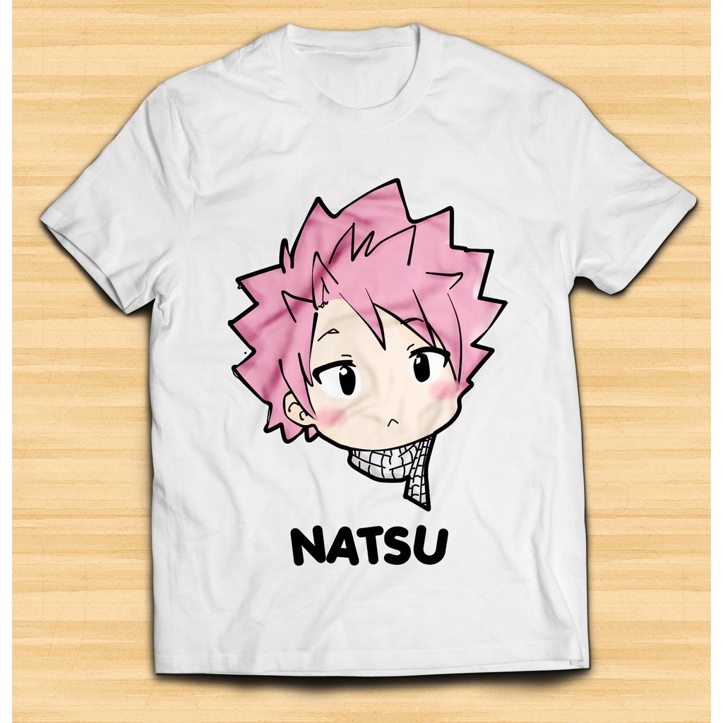 HOT-ALE - mẫu áo thun FAIRY TAIL DRAGON SLAYER NATSU CHIBI áo mẫu mới