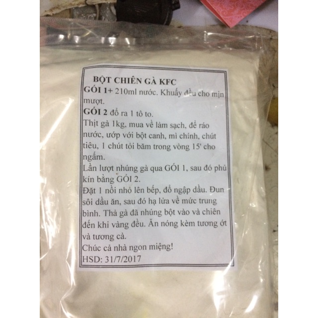Bột gà kfc