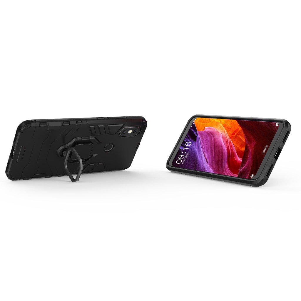 Xiaomi Mi A2 / Mi 6x ốp lưng chống sốc Iron Man Iring cao cấp ( Mẫu Mỡi )