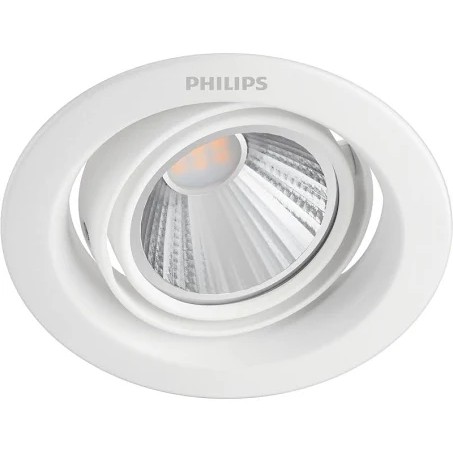 Bộ đèn LED PHILIPS Âm Trần Chiếu Điểm SL201 - [HÀNG CHÍNH HÃNG] - Thay đổi góc chiếu linh hoạt theo 1 trục