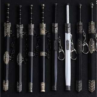 MÓC KHÓA TREO TRƯNG BÀY MÔ HÌNH KIẾM HÁN TRUNG HOA