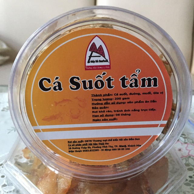 Cá Suốt tẩm Nha Trang 200g