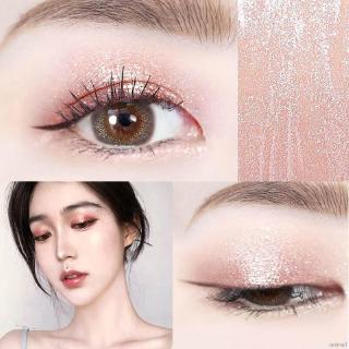 [Hàng mới về] Kem trang điểm mắt dạng lỏng màu nhũ lấp lánh chống thấm nước dễ lên màu