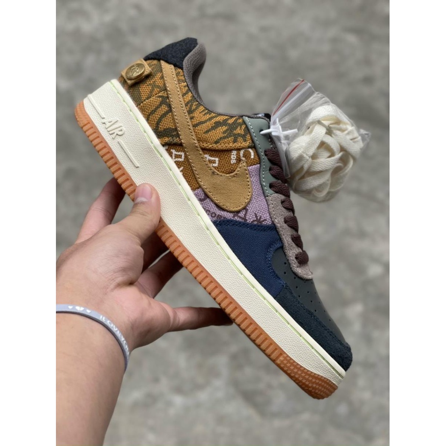 GIÀY THỂ THAO SNEAKER AF1 Low Travis Scott Cactus Jack HÀNG SC