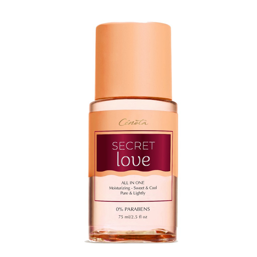 Nước hoa dưỡng thể Secret Love Cénota 75ml | BigBuy360 - bigbuy360.vn