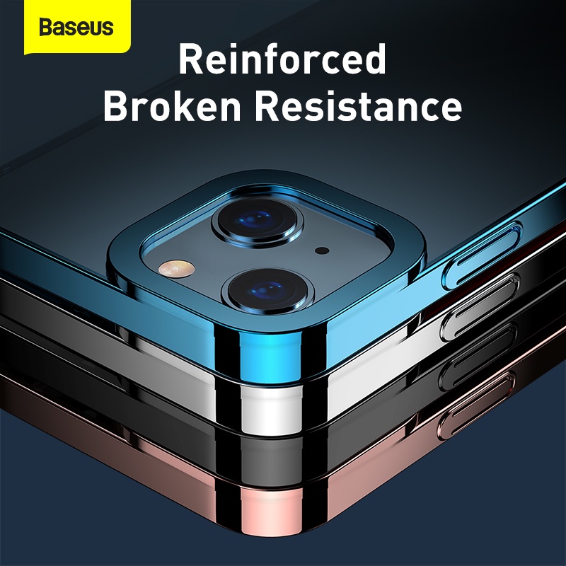 Ốp điện thoại trong suốt chống sốc Baseus cho iPhone 13 Pro Max 2021