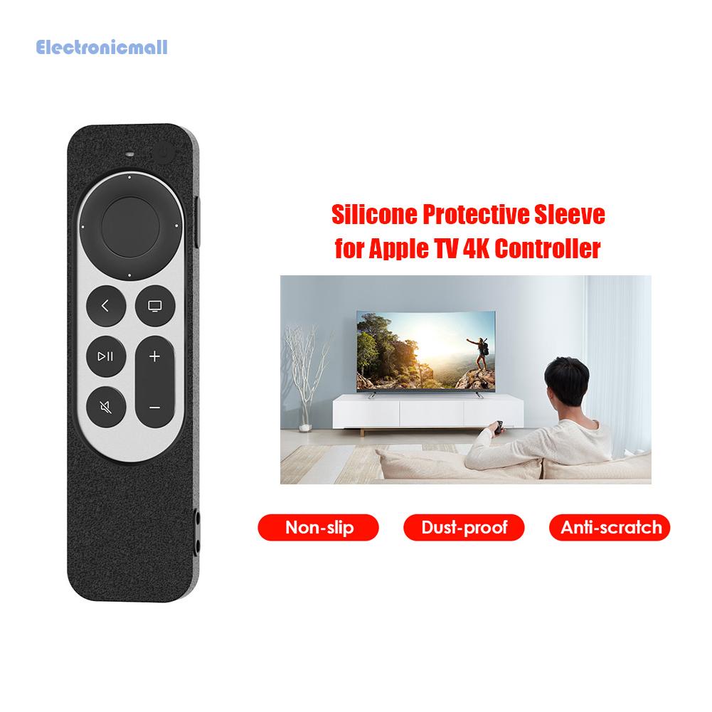 Vỏ Silicon Bảo Vệ Điều Khiển Từ Xa Cho Apple TV 4K 2021