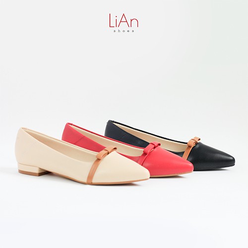 Giày BÚP BÊ Công sở [LiAn-MadeInVietNam] có nơ siêu xinh chất liệu CAO CẤP chuẩn VNXK | BigBuy360 - bigbuy360.vn