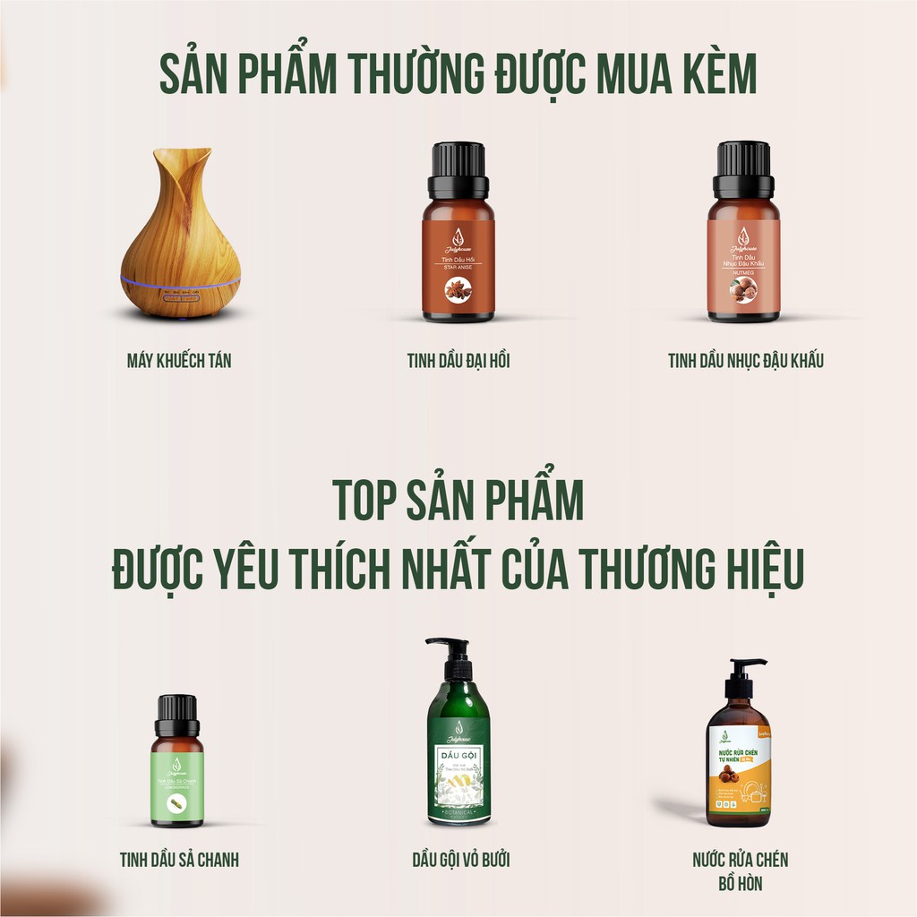 [Mã LIFEM1 giảm 50k đơn 99k] Tinh dầu quế 10ml JULYHOUSE