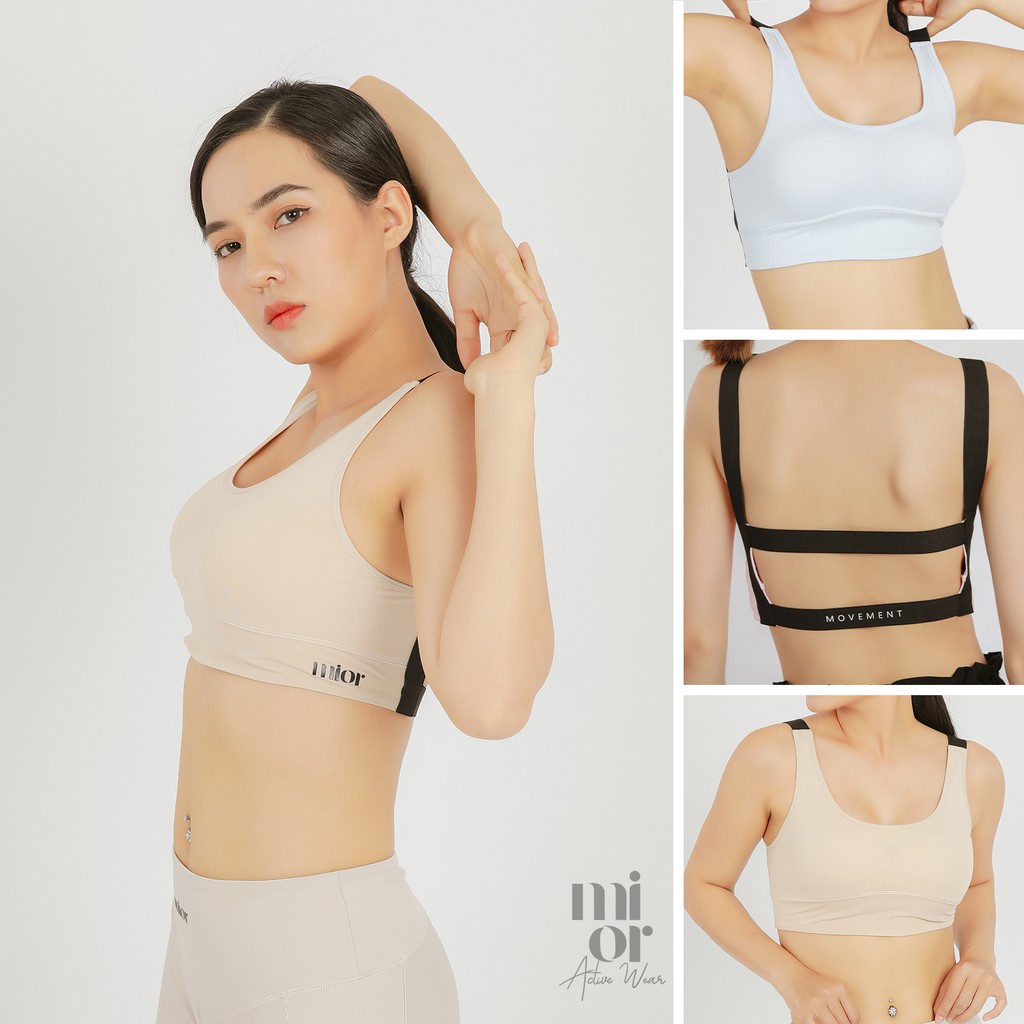 [Ảnh thật] Áo Sport Bra Thời Trang Thể Thao Mior Activewear