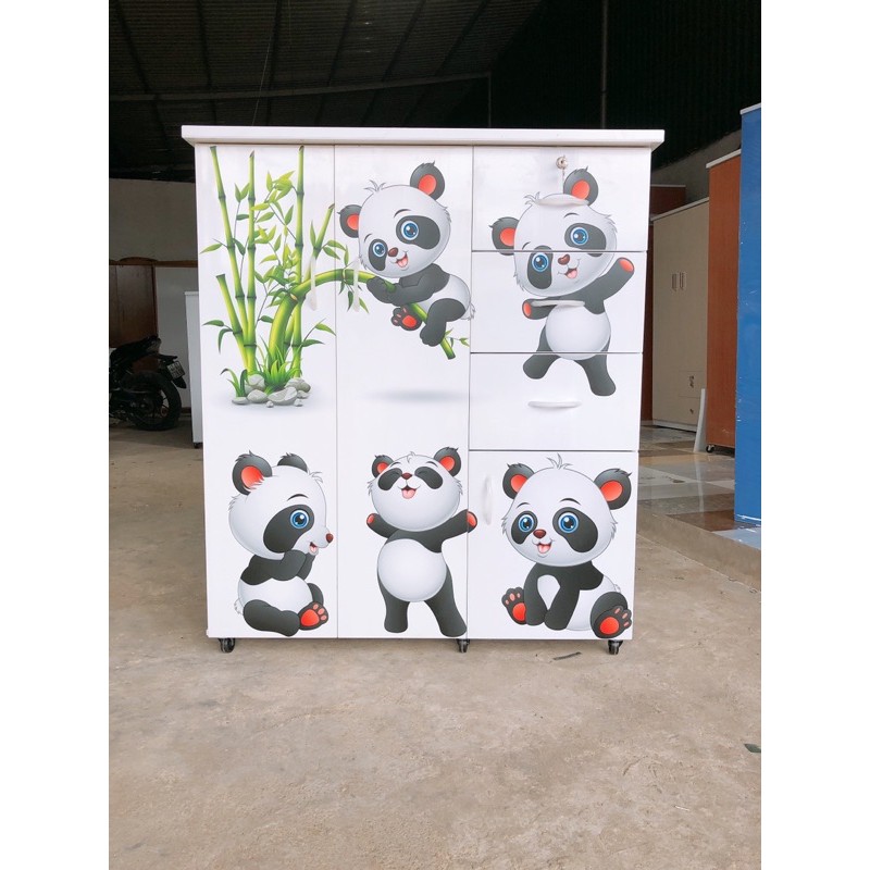 Tủ quần áo nhựa trẻ em -in 3d