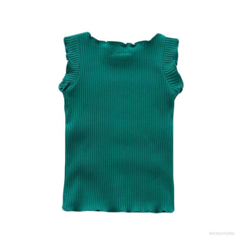 Áo thun ba lỗ in hình trái tim cho bé gái