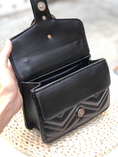 [Mã FAMAYWA2 giảm 10K đơn từ 50K] Túi xách nữ khoá chữ GG thời trang Hàn Quốc đẹp đeo chéo giá rẻ cao cấp | BigBuy360 - bigbuy360.vn