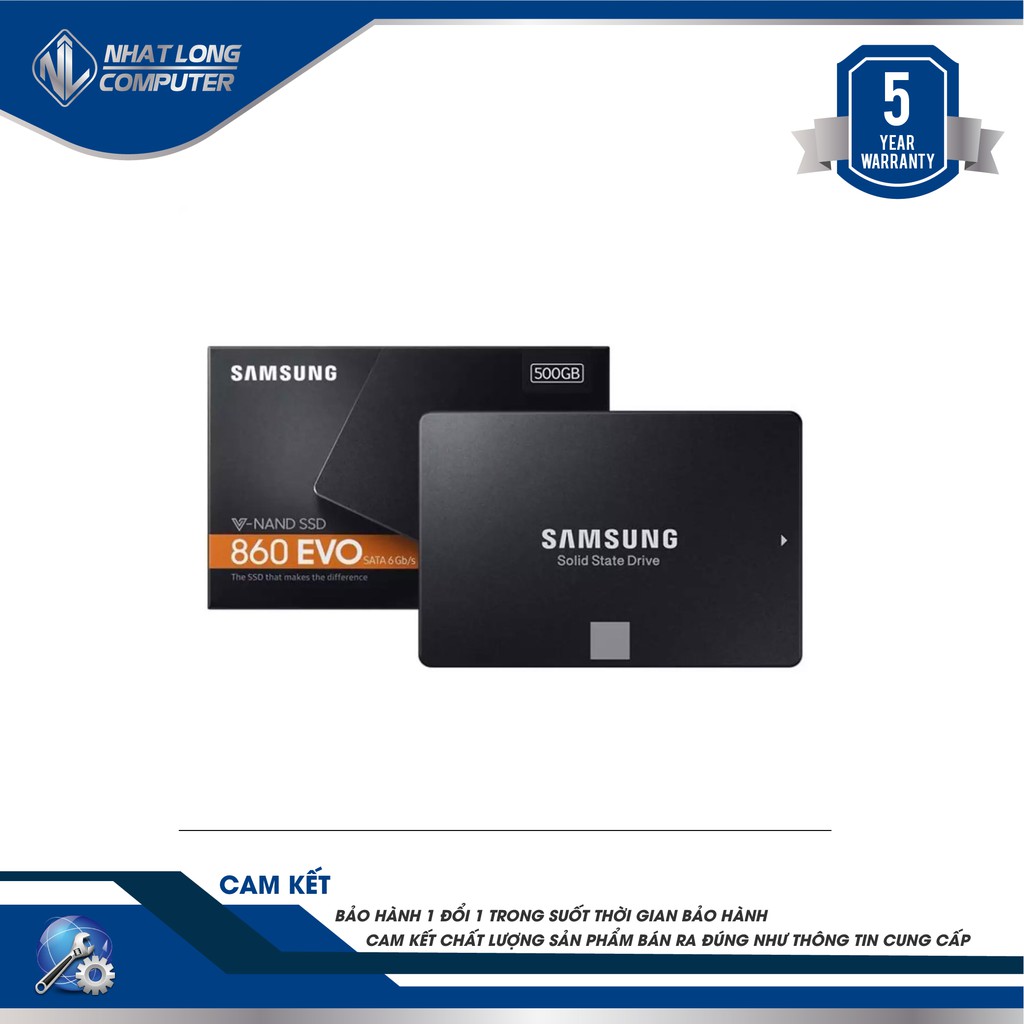 [Mã 157ELSALE hoàn 7% đơn 300K] Ổ cứng SSD Samsung 500gb EVO 860/870 EVO