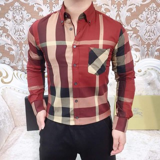 [ Thời trang cao cấp ] Áo sơ mi siêu cấp Burberry