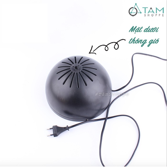 Đèn Led ngọn lửa giả 3D dây xích treo ĐK20cm TAN