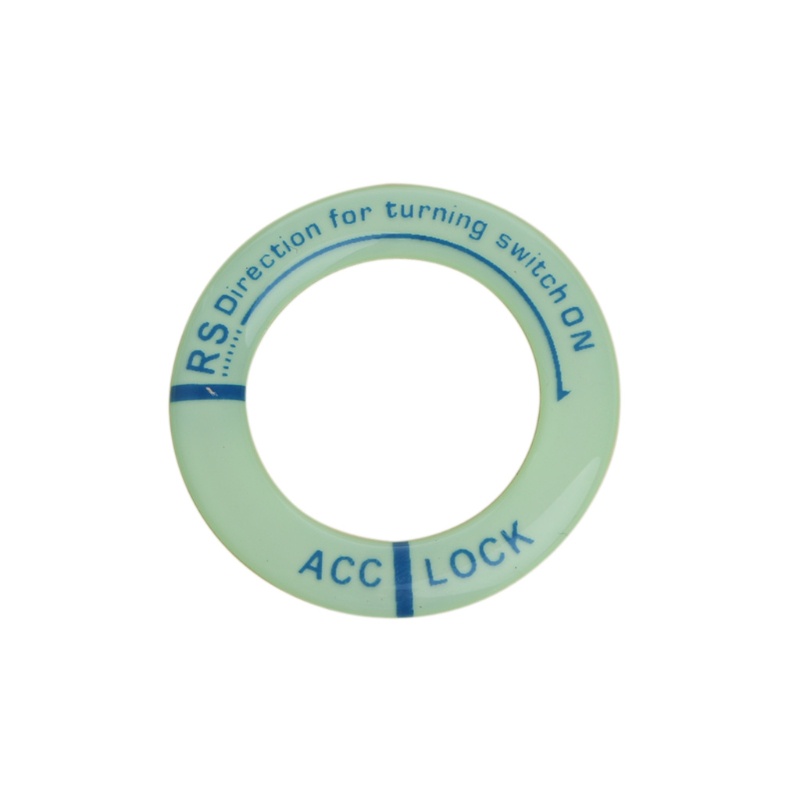 Miếng Dán Đề Can Dạ Quang Cho Chìa Khóa Xe Hơi Xe Máy